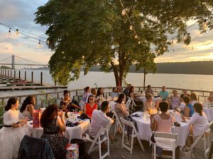 Private rooftop event
